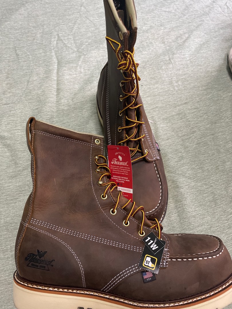 Thorogood Steel Toe Boot Men s Fashion Footwear Boots on Carousell