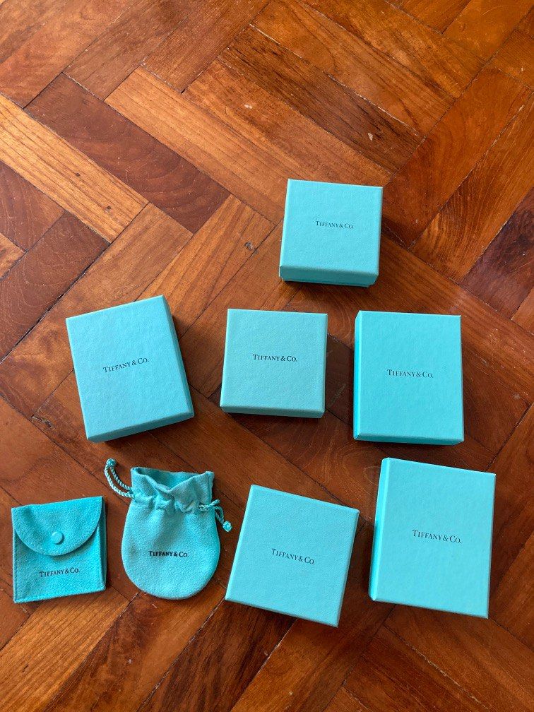 Tiffany Co Box and Pouch