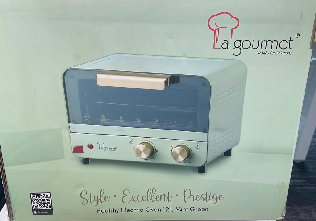 Toaster Mint La gourmet mint green Electric Toaster Oven, TV & Home Appliances ...