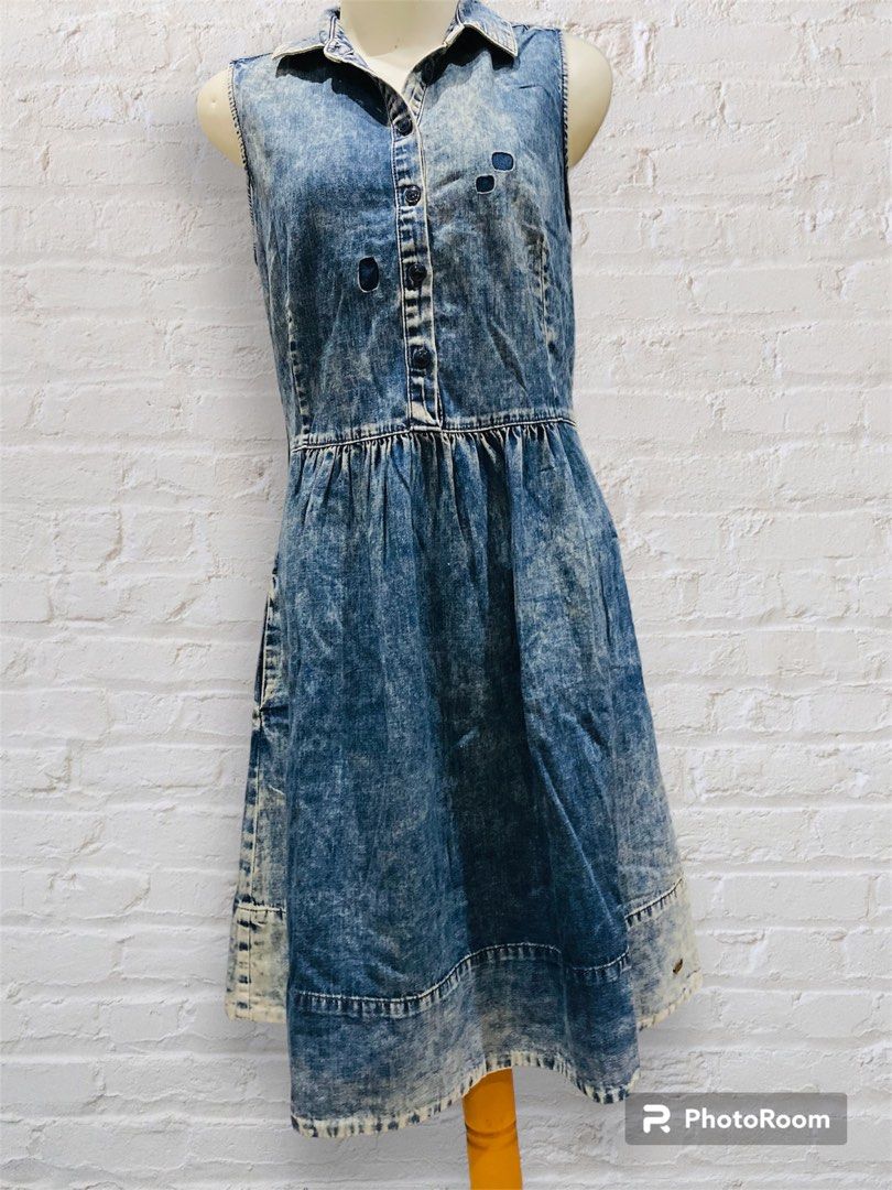 Tommy Hilfiger dress jeans, Fesyen Wanita, Pakaian Wanita, Gaun