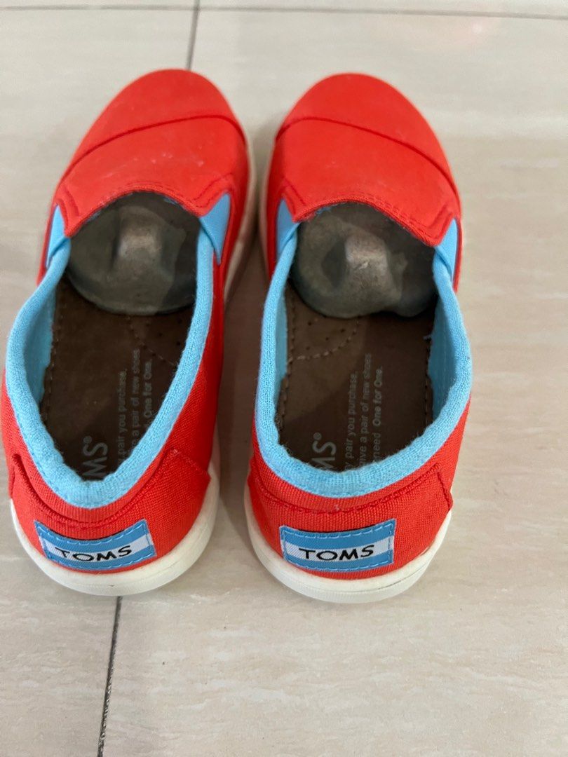 TOMS Kids Orange US13
