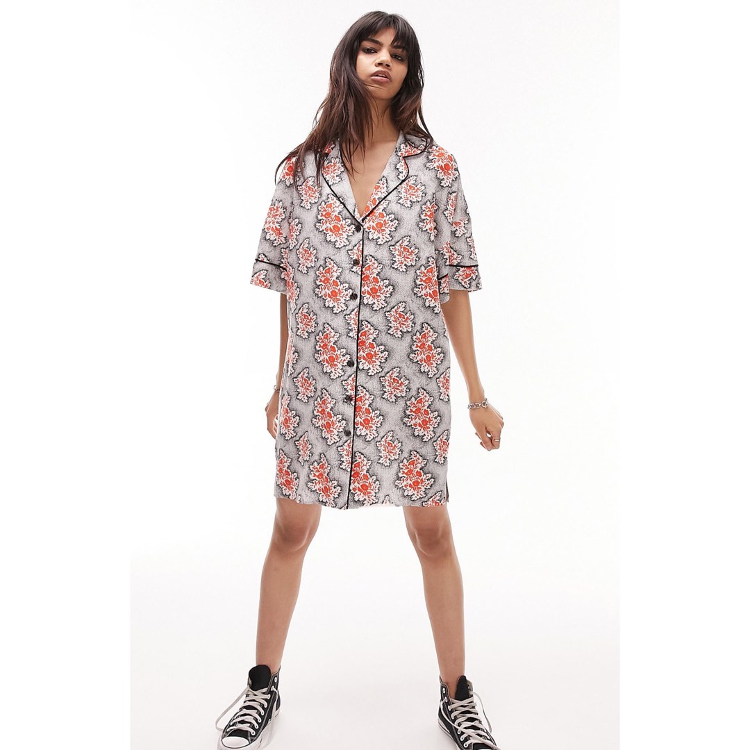 Topshop shirt dress top