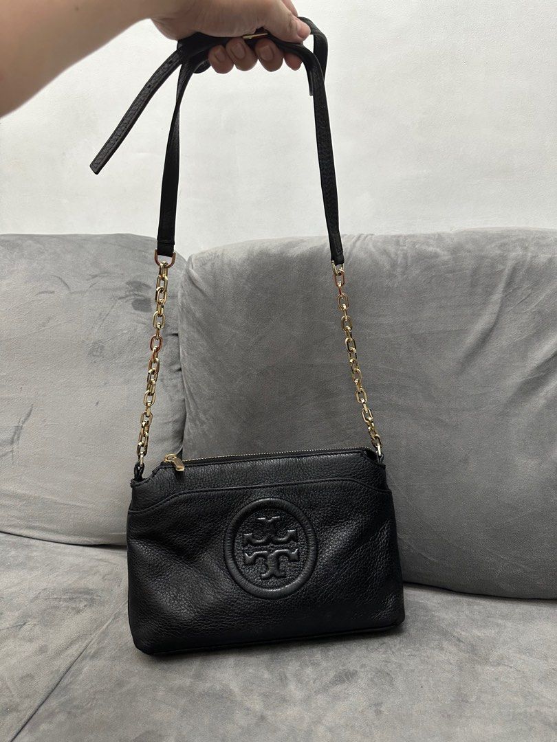 Tory burch bombe discount crossbody with chain