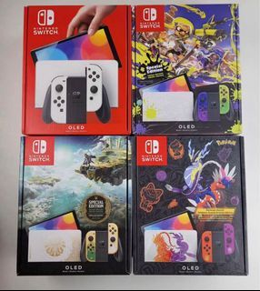 🔥TRADE IN - Nintendo Switch OLED Zelda / Scarlet / Splatoon / Mario Edition / Gen 2 / Gen 1 / Lite (Able to trade in Steam Deck / Asus Rog Ally / PS4 / PS5)