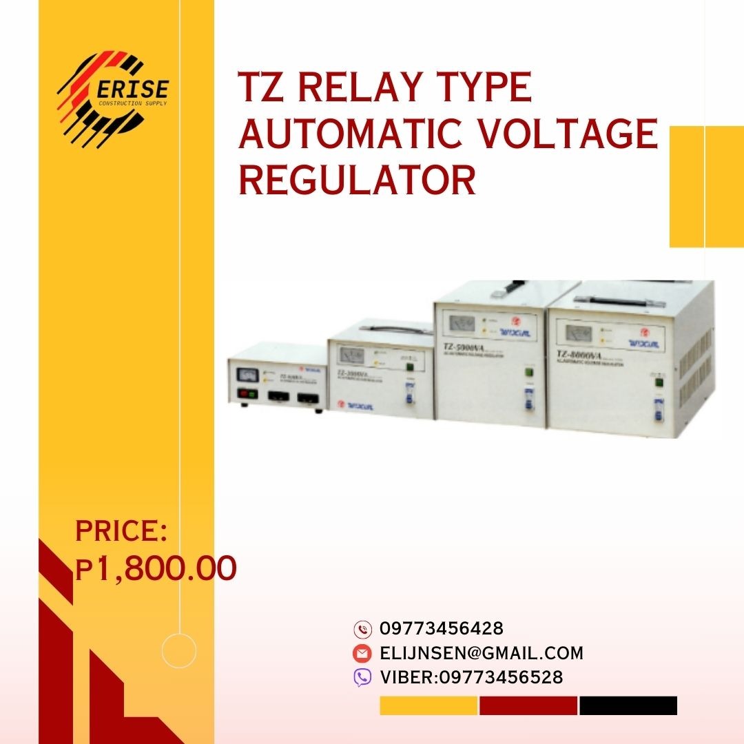 TZ RELAY TYPE AVR, Commercial & Industrial, Construction & Building