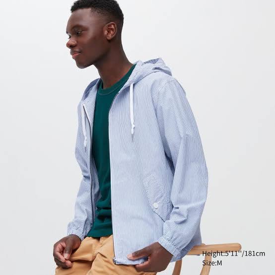 UNIQLO seersucker jacket Men s Fashion Coats Jackets and