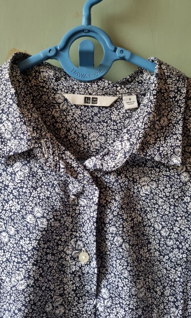 Uniqlo 2025 floral polo