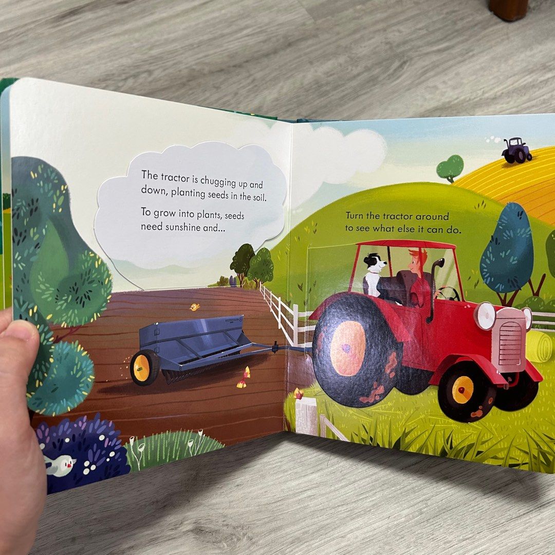 Usborne Peek Inside the Farm / Zoo Lift the Flap Books, Hobbies & Toys ...