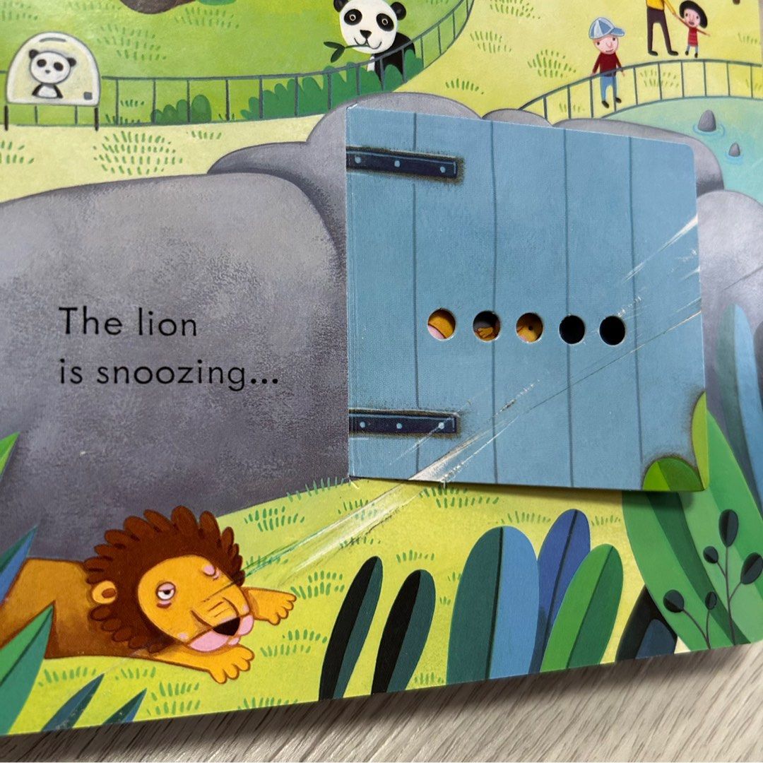Usborne Peek Inside the Farm / Zoo Lift the Flap Books, Hobbies & Toys ...