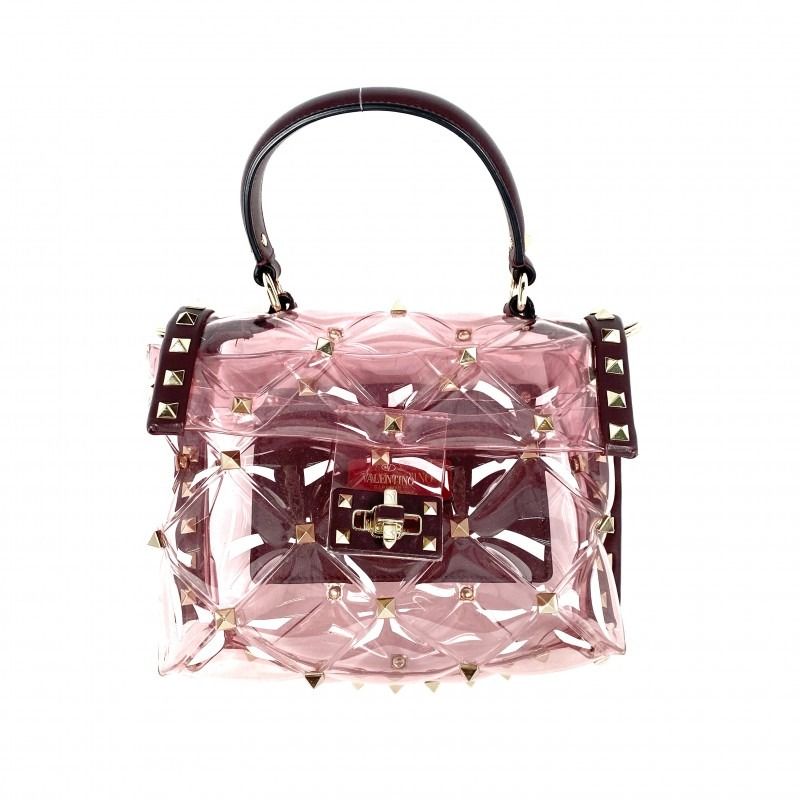 Valentino rockstud pvc bag sales