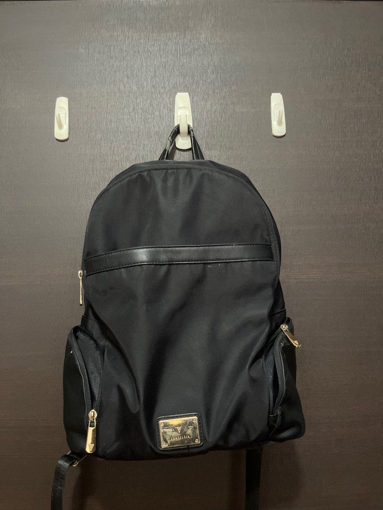 Van Heusen Black Backpack Women s Fashion Bags Wallets