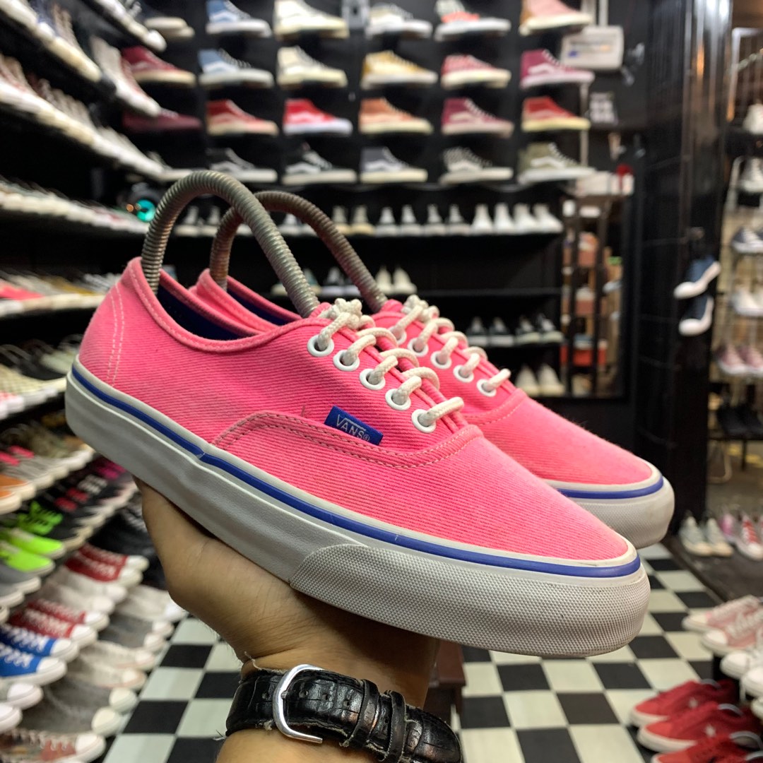 Vans authentic washed blue discount