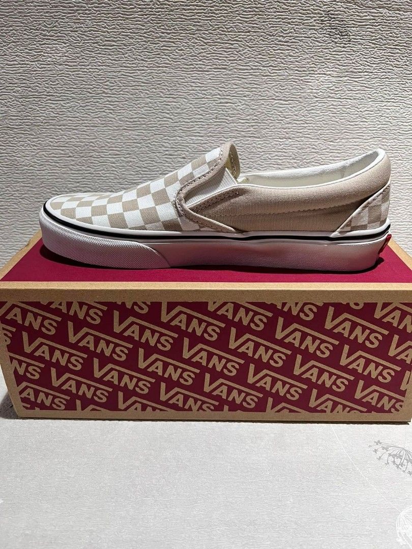 Vans checkerboard store zephyr pink
