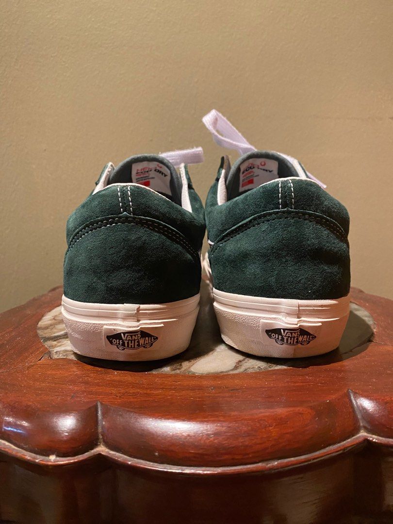 Vans Old Skool Jungle Green Men s Fashion Footwear Sneakers on