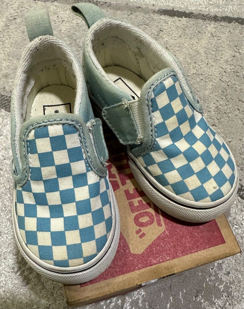 Vans Slip On Checkerboard Toddler Babies Kids Babies Kids