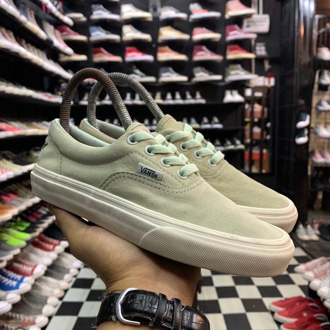 Vans era womens olive top