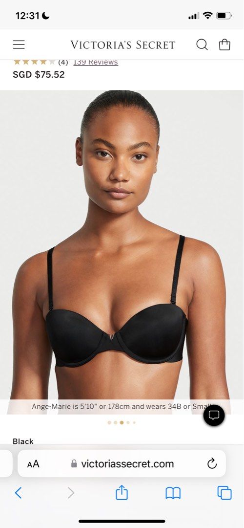 Victoria's Secret Bare - Sexy Illusions Lightly-Lined Strapless