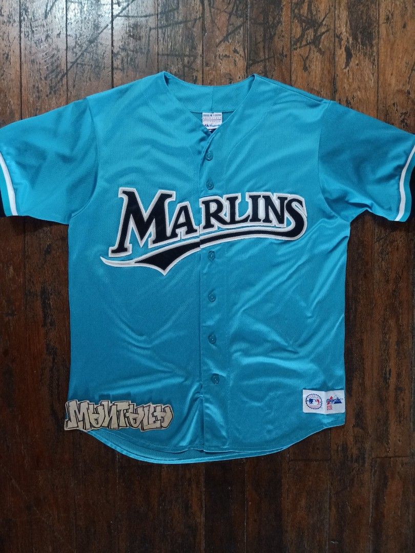 MLB Florida Marlins Jersey, Men's Fashion, Activewear on Carousell