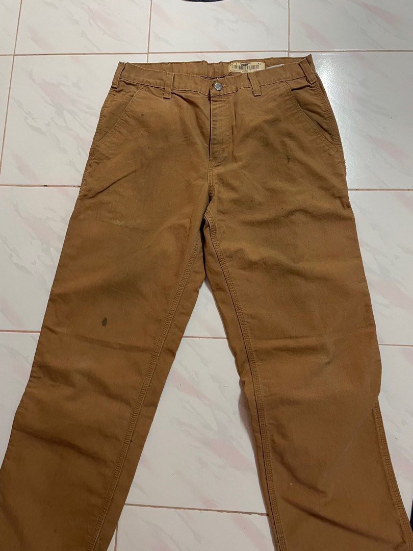 Vintage Carhartt Dungaree Pants Men s Fashion Bottoms Jeans on