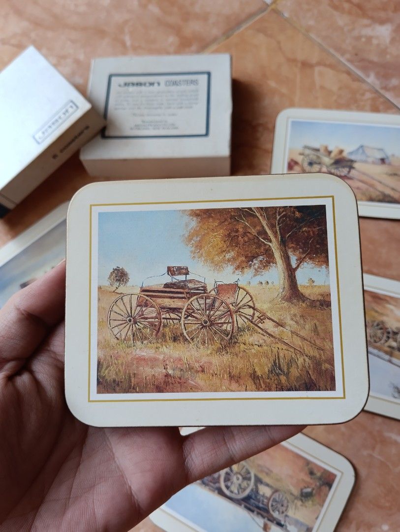 Vintage Jason Coasters New Zealand Tatakan gelas on Carousell