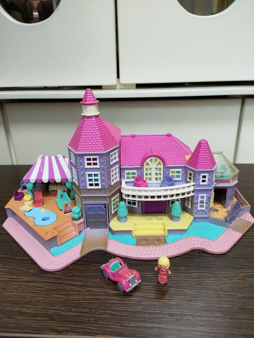 Polly pocket store mansion vintage