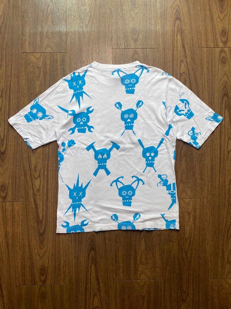 Vintage Stussy x Futura2000 Skullacon Crew Limited Edition Tee 