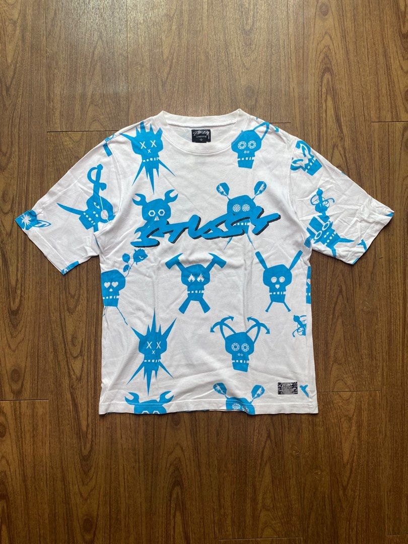 56T.MStussy x Futura オールド ステューシー stussy × futura2000 tee old stussy XL 希少 stussy × futura2000 tee