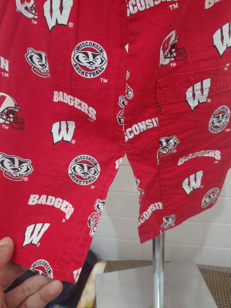 Wisconsin badgers discount basketball shorts