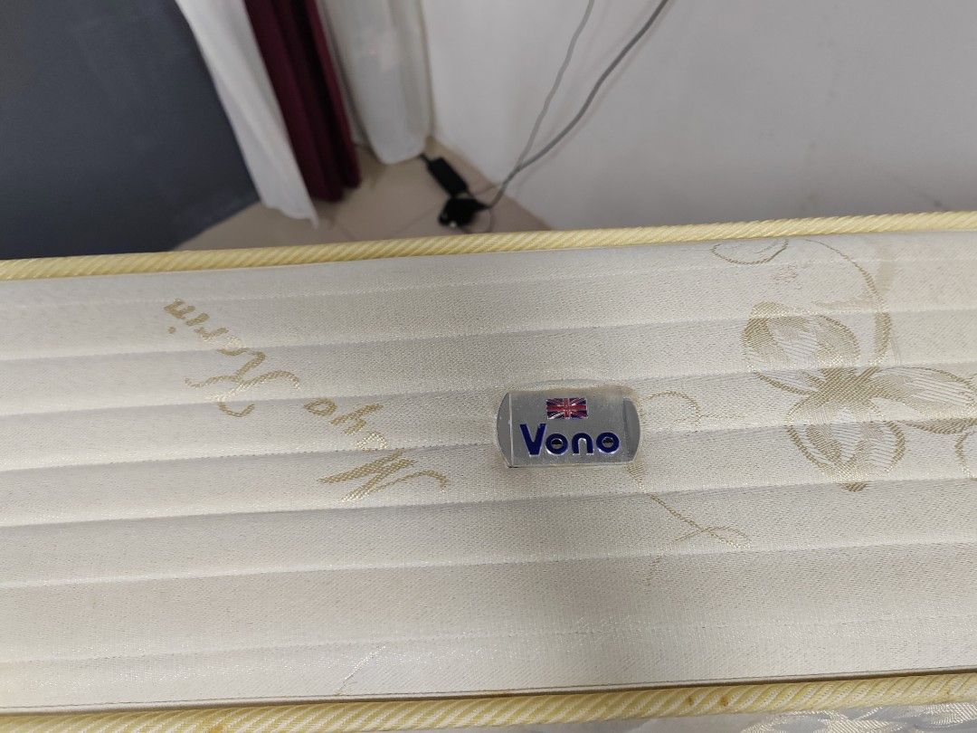 Vono mattress queen size, Furniture & Home Living, Furniture, Bed