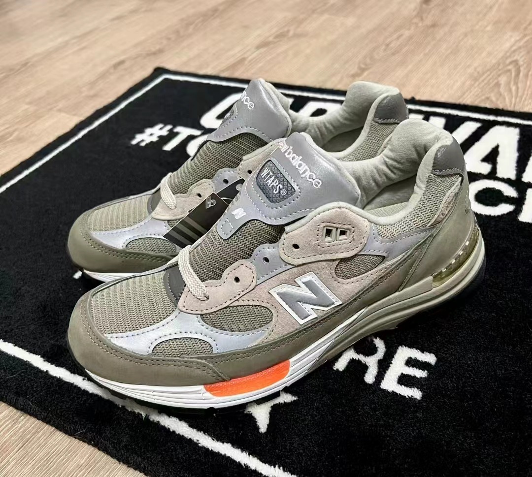 WTAPS New Balance NB 992 Olive Drab, 男裝, 鞋, 波鞋- Carousell