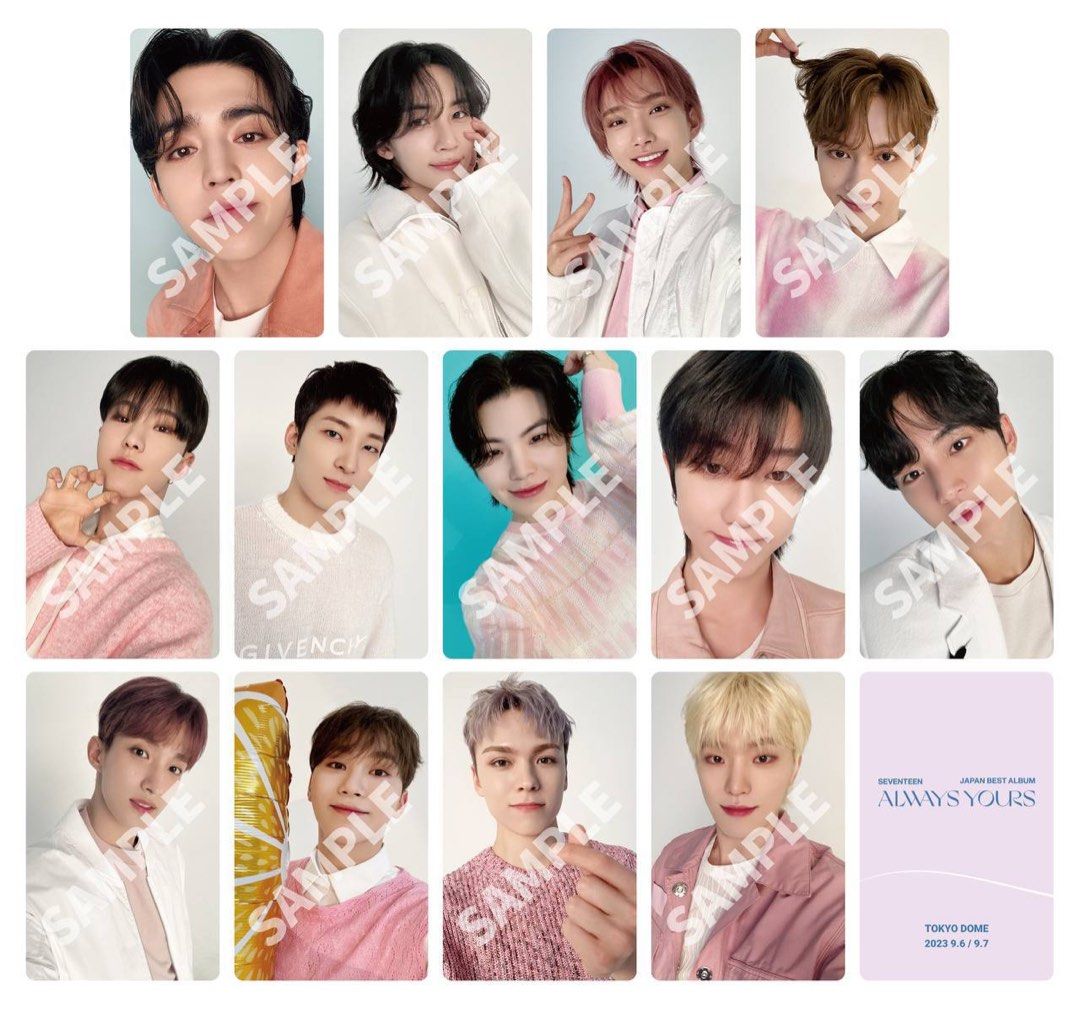 新作揃え YOURS ALWAYS SEVENTEEN 福岡 アイドル｜K 13種コンプ weverse K-POP・アジア