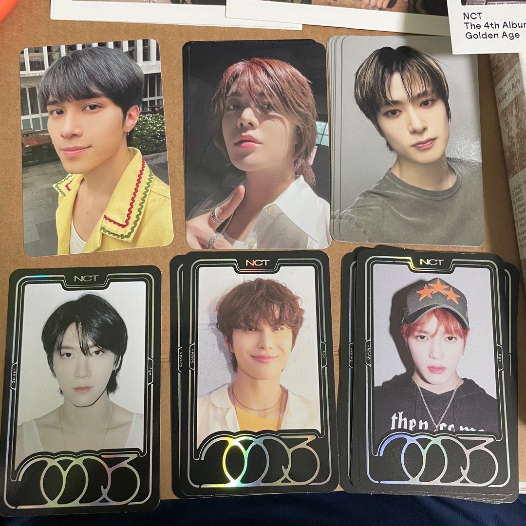 wtt/wts golden age archiving ver album photocard nct 2023 yearbook card /  photocard pc wayv u 127 dream