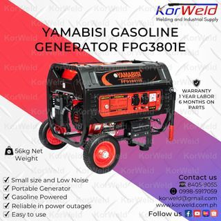 Yamabisi Gasoline Generator FPG3801E