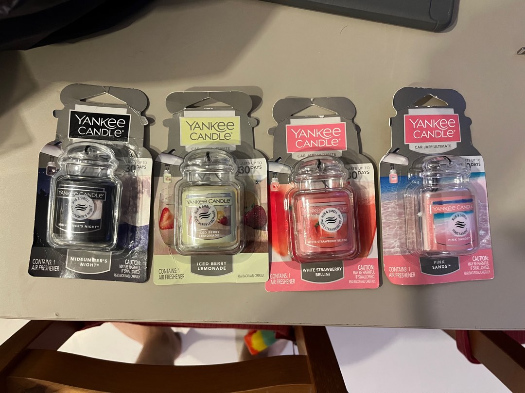 Yankee Candle Car Air Freshener, Car Accessories, Accessories on Carousell