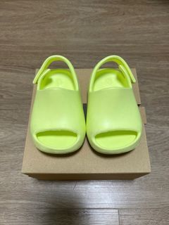 Yeezy Slides Infant Glow Green US4K