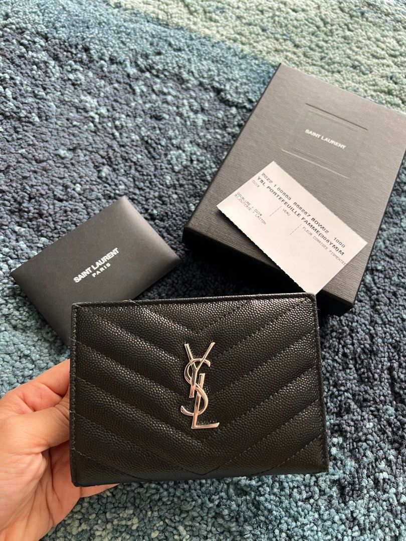 Saint laurent card holder womens sales