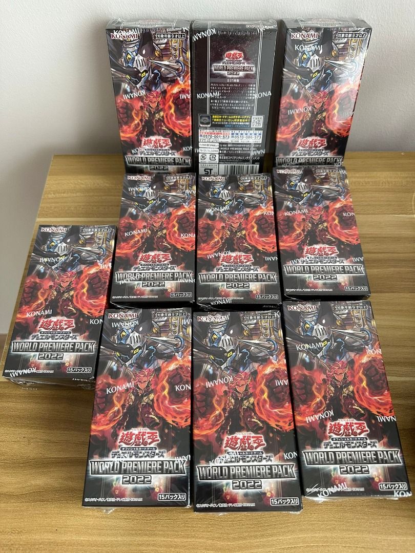 Yugioh OCG (Japanese) World Premier Pack 2022 x10 - $30-$40, Hobbies ...