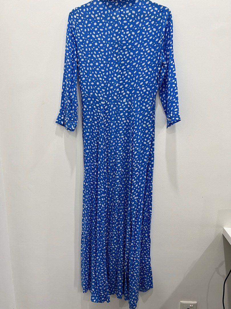 Zara marilyn sales dress blue