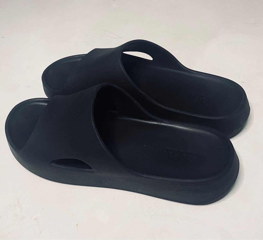 ZARA Jet Foam Slides on Carousell