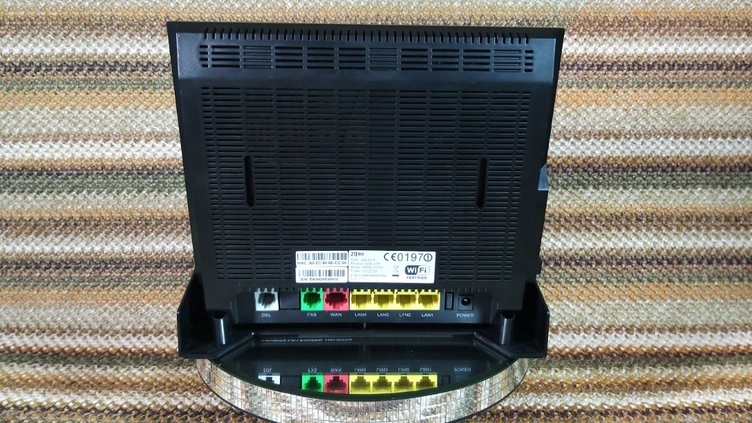 ZTE 中興ZXDSL 931VII Wireless Router Modem 電訊盈科還機適用, 電腦 