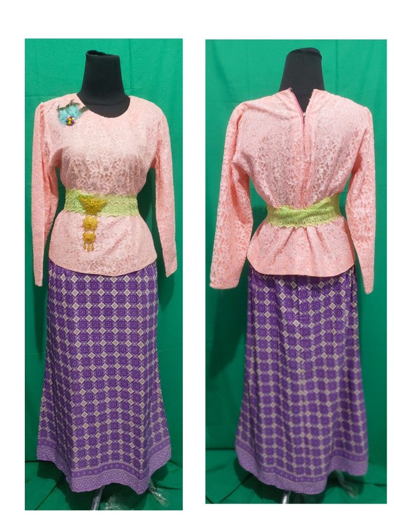 02 / One Set Kebaya / Baju Setelan Kebaya / Paket Baju Kebaya / Baju