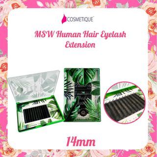 14MM Human Hair Eyelash Extension Premium Eyelash Extension