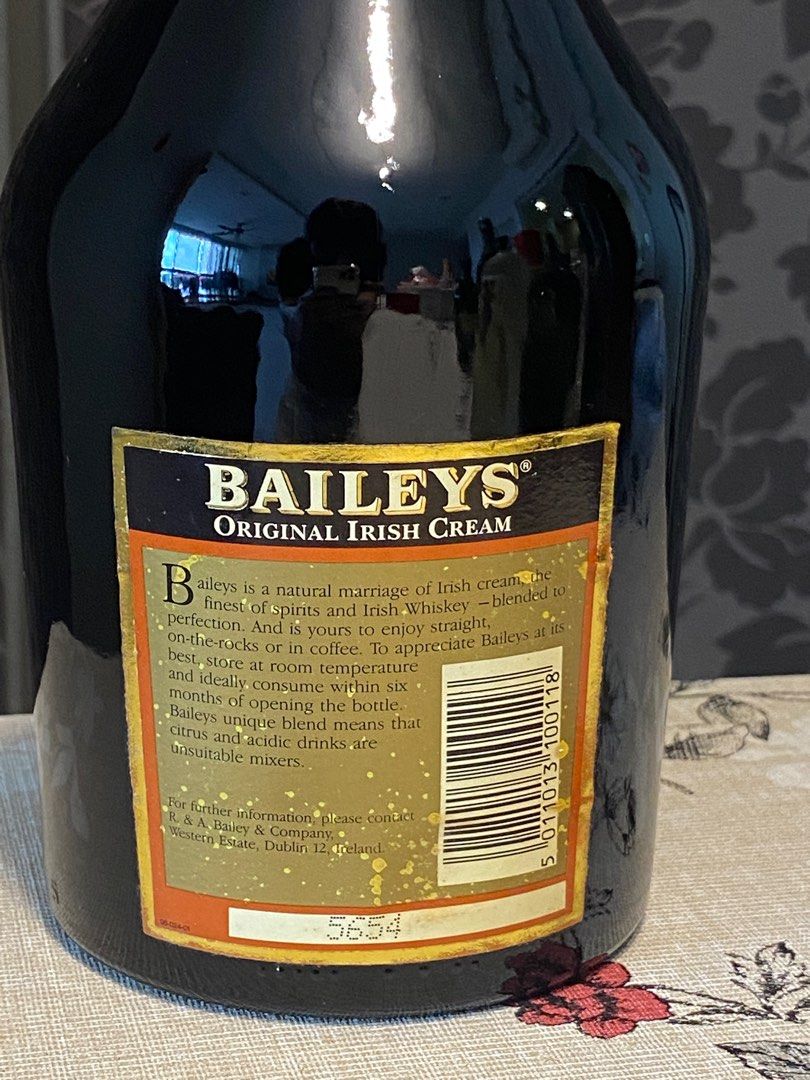 1 litre Baileys Original, Food & Drinks, Alcoholic Beverages on Carousell