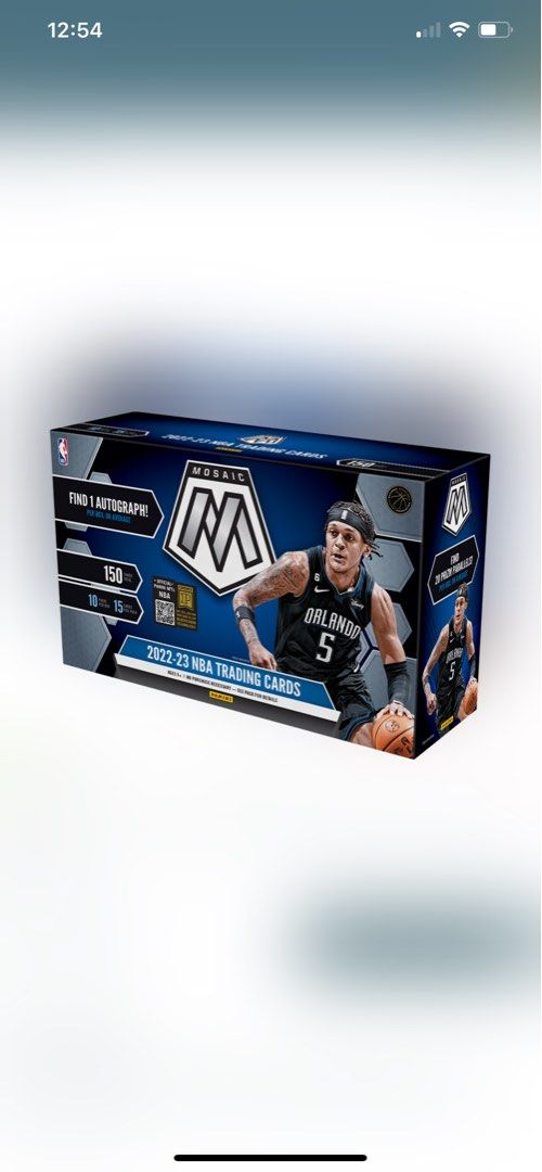 2022-23 Panini Mosaic Hobby Boxes 預訂, 興趣及遊戲, 收藏品及紀念品