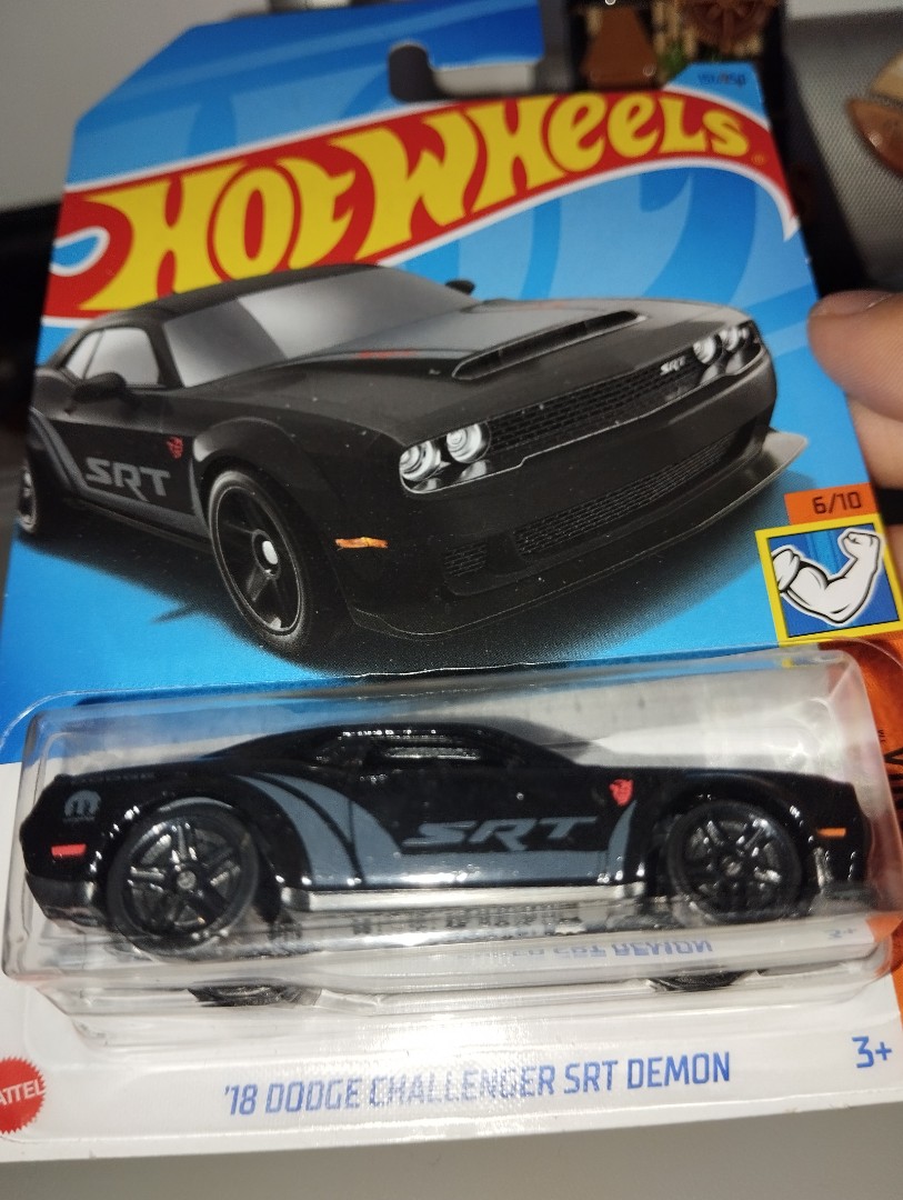 3pcs 18 Dodge Challenger Srt Demon Hobbies And Toys Toys And Games On Carousell 