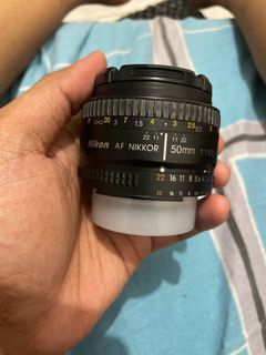 50mm for Nikon 1.8D