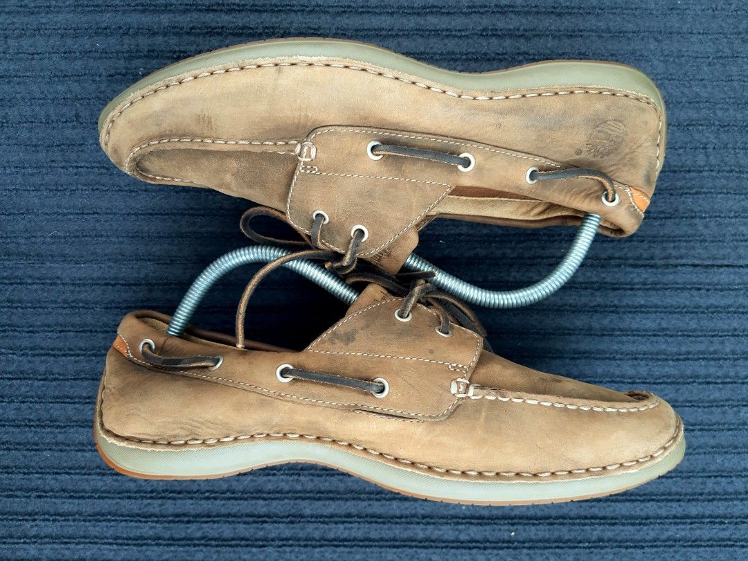 9UK TIMBERLAND ANNAPOLIS 2 EYE BOAT SHOES Men s Fashion