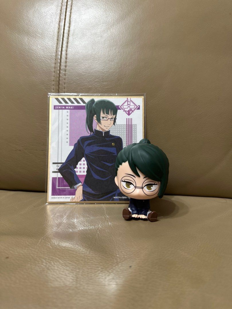 咒術廻戰禪院真希擺件+色紙, 興趣及遊戲, 玩具& 遊戲類- Carousell