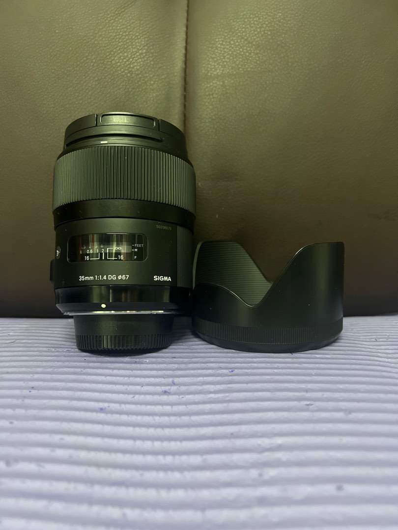 超平新淨靚仔Sigma 35 35mm F1.4 ART Nikon F Mount, 攝影器材, 鏡頭及