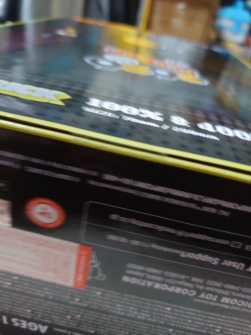 全新 Pac man 食鬼 Game Over Bearbrick 400%& 100%, 興趣及遊戲, 玩具 & 遊戲類 - Carousell